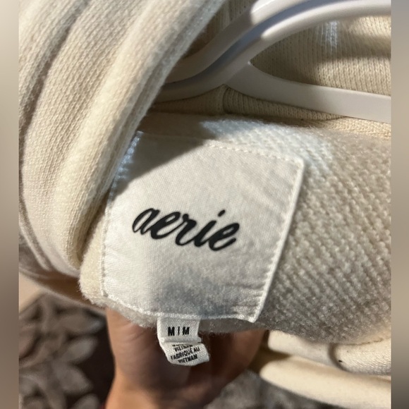 AERIE SIDE RUCHED HOODIE - Picture 3 of 5